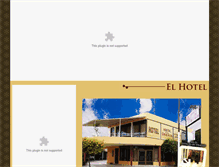 Tablet Screenshot of hotelcruzalta.com.ar